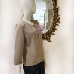 St. John Zip Front Sweater Preview View