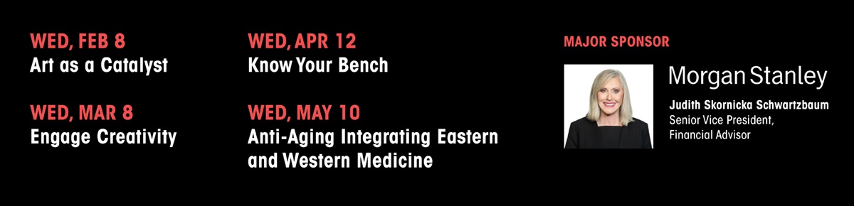 Sponsor and Event dates for the 2023 Salon Series