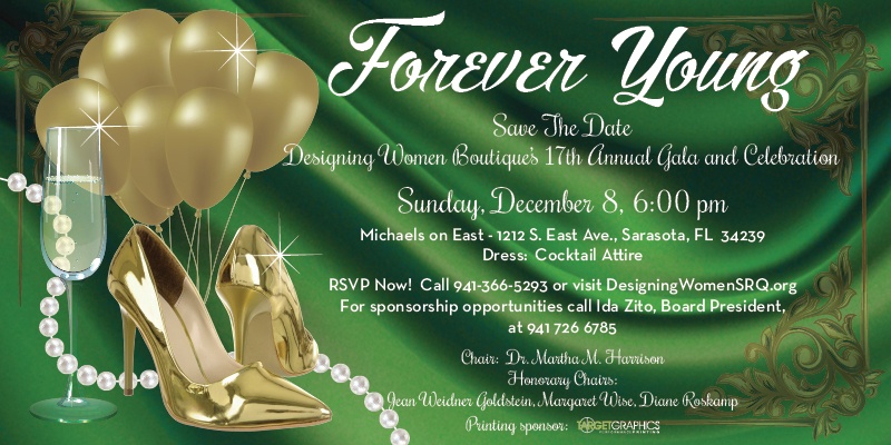 Save the Date Forever Young Gala
